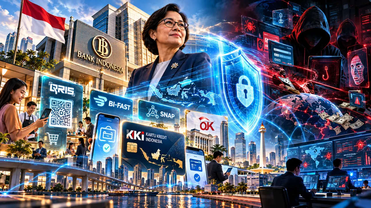 Bank Indonesia (BI) memproyeksikan kerugian akibat serangan siber di Indonesia mencapai US$ 6,2 miliar atau setara Rp111 triliun sepanjang 2026 akibat pesatnya digitalisasi dan keterhubungan ekosistem keuangan.