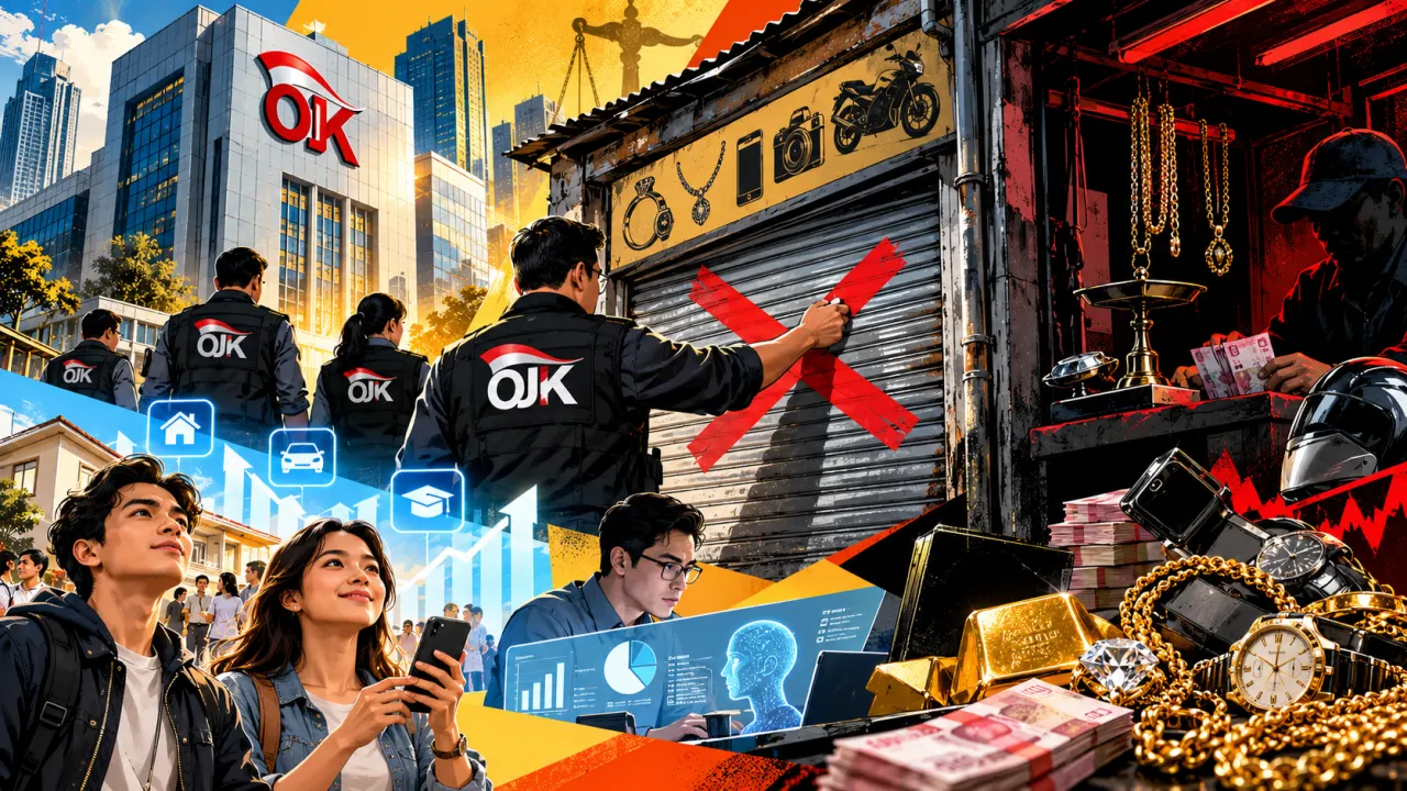 Perkuat UU P2SK, Satgas PASTI Berantas 27 Gadai Ilegal Hingga Agustus 2026