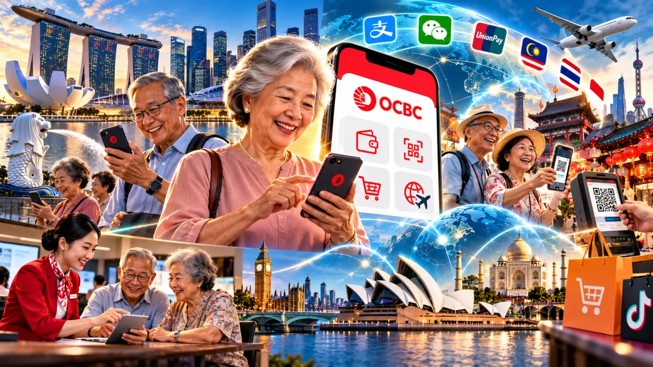Lansia Singapura Makin Digital: Transaksi Non-Tunai Usia 60 Plus di OCBC Melonjak 60%