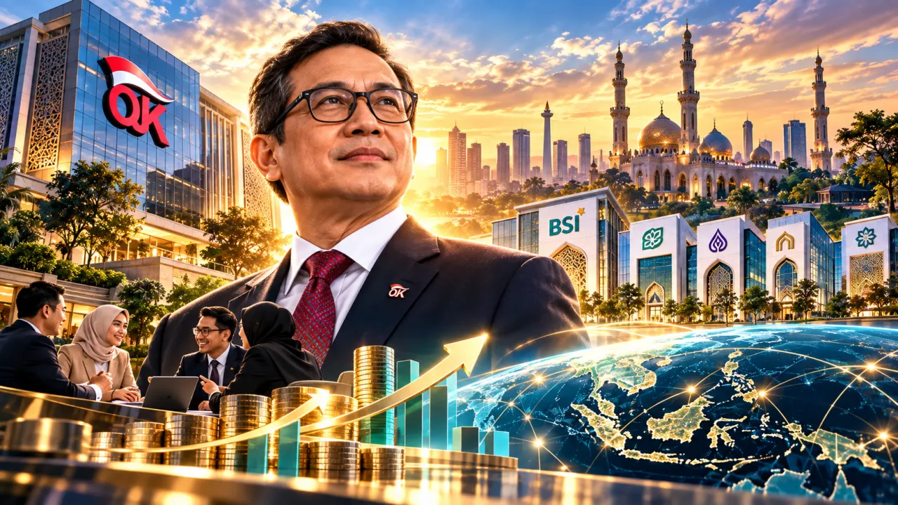 OJK memproyeksikan perampingan lanskap industri perbankan syariah menjadi lima bank jumbo pendamping BSI paling lambat 2027.
