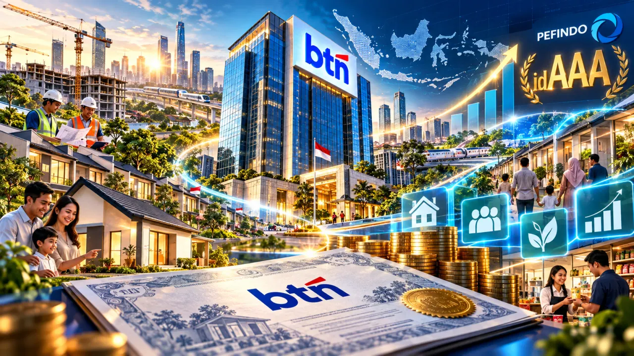 Perkuat Ekosistem Perumahan, BTN Rilis Obligasi Sosial Rp2 Triliun Berkupon Hingga 7,25%
