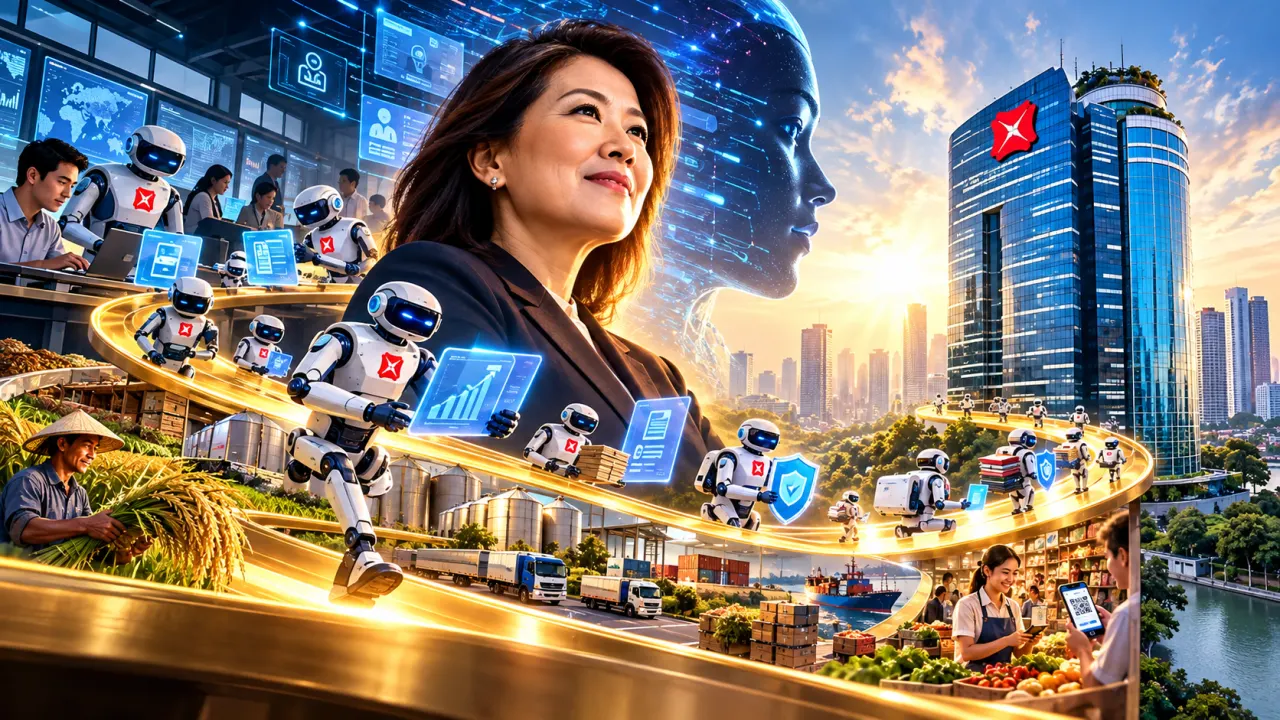 DBS Group memasuki era agentic banking dengan 10.000 AI agent ciptaan karyawan. Simak strategi CEO Tan Su Shan cetak nilai ekonomi S$1 miliar.