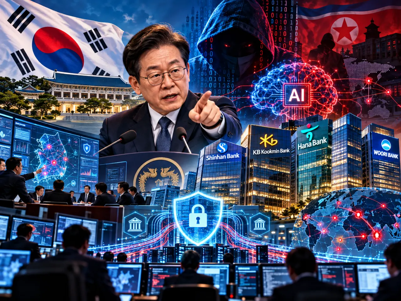 Serangan cyber merangseng ke sistem perbankan Korea Selatan