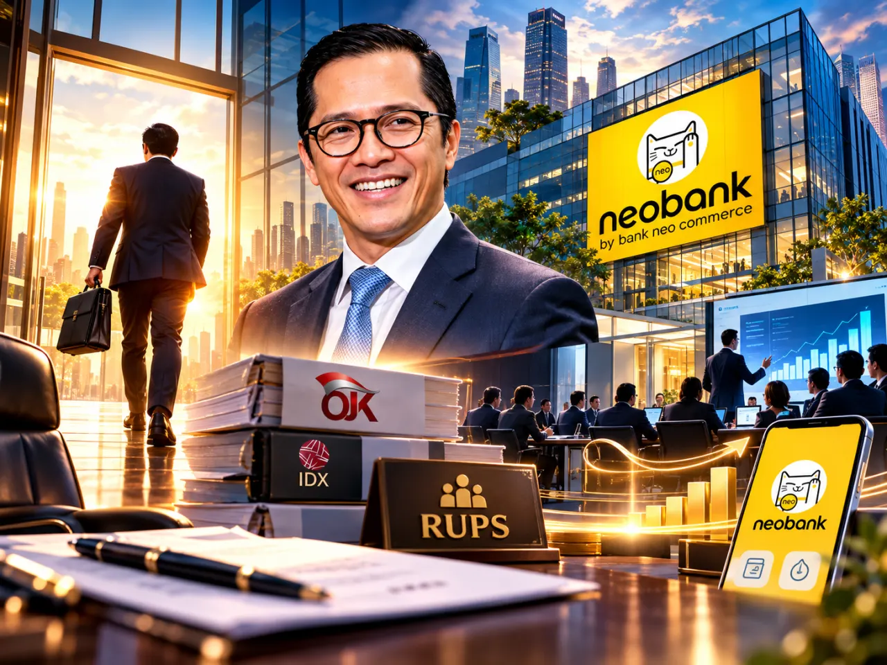 Eri Budiono Mundur dari Jabatan Direktur Utama Bank Neo Commerce