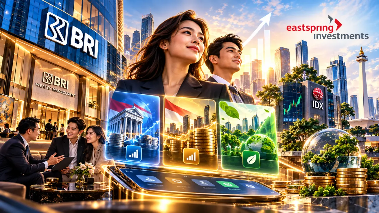 Perkuat Layanan Pengelolaan Kekayaan, BRI Rilis Solusi Investasi Pendapatan Tetap dan Berbasis ESG