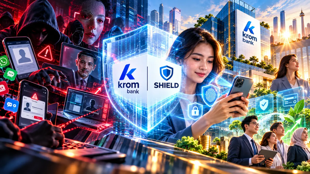 Sektor Perbankan Digital Diincar Deepfake AI, Krom Bank Perkuat Sistem Pertahanan Perangkat