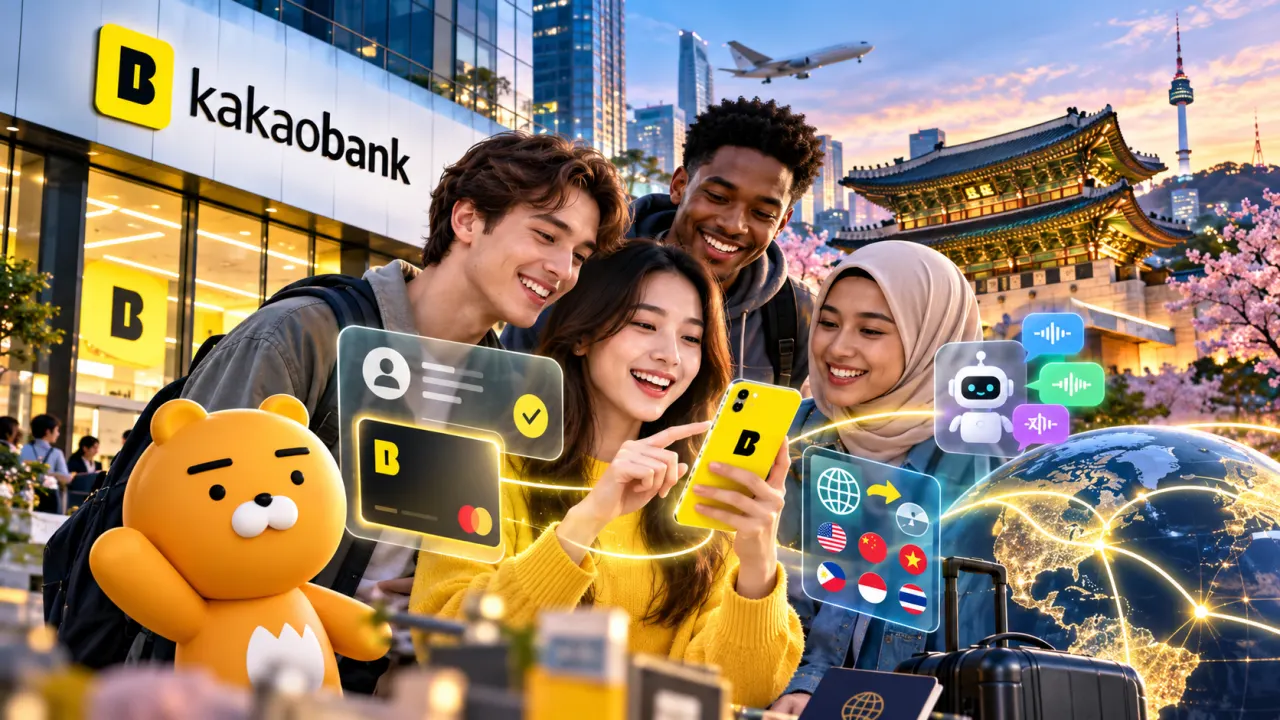 Incar Pasar 2,78 Juta WNA, KakaoBank Rilis Layanan Perbankan Berbasis AI Multilingual