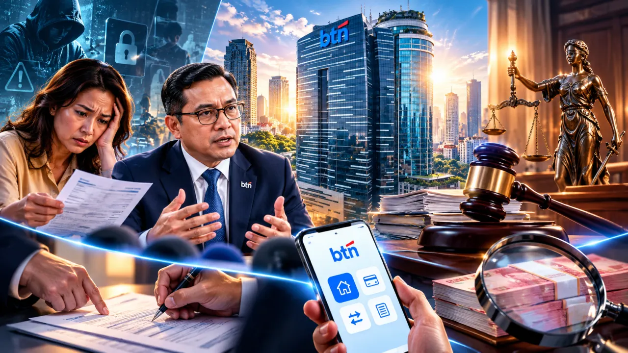 Soal Kasus Dana Nasabah Rp17 Miliar, BTN: Klaim Kerugian Harus Didukung Bukti, Bukan Opini