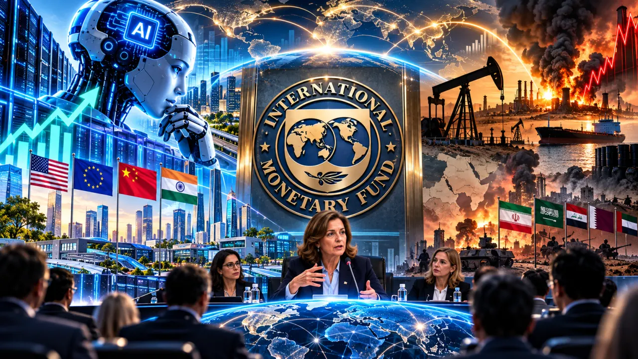 Investasi AI Topang Ketahanan Ekonomi Global, IMF Kerek Proyeksi Pertumbuhan 2026 ke Level 3,1%