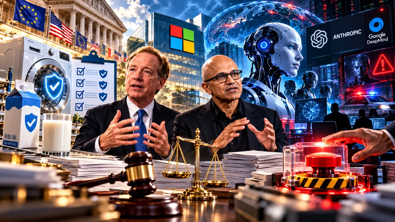 Sebut Aturan Mesin Cuci Lebih Ketat dari AI, Bos Microsoft Serukan Regulasi Keselamatan Ketat