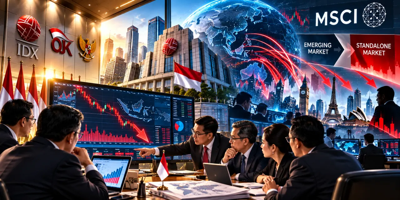 OJK, BEI, dan Pemerintah Koordinasi Respons Ancaman Downgrade MSCI atas Pasar Saham Indonesia