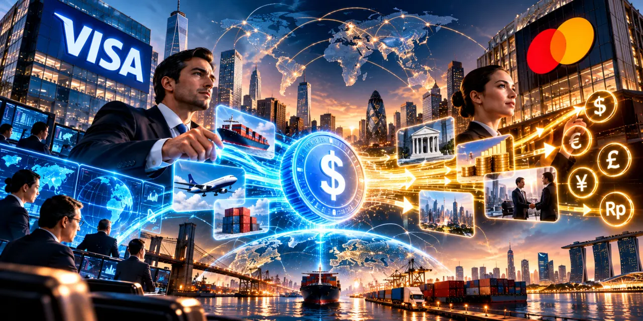Visa dan Mastercard Rilis Layanan Stablecoin: Era Baru Pembayaran Global Web3