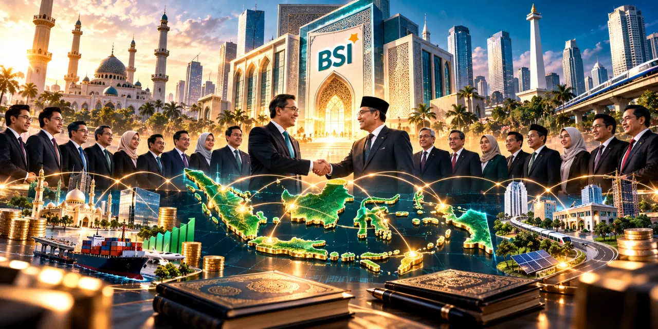 BSI menggandeng 16 bank untuk memperkuat ekosistem dan pasar keuangan syariah nasional.