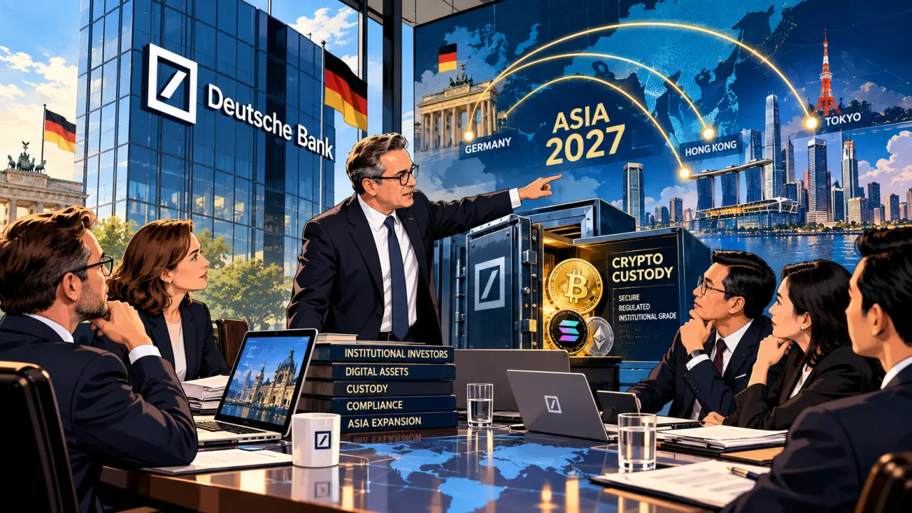 Masa Depan Kustodian Digital: Mengapa Deutsche Bank Garap Pasar Crypto Asia di 2027?