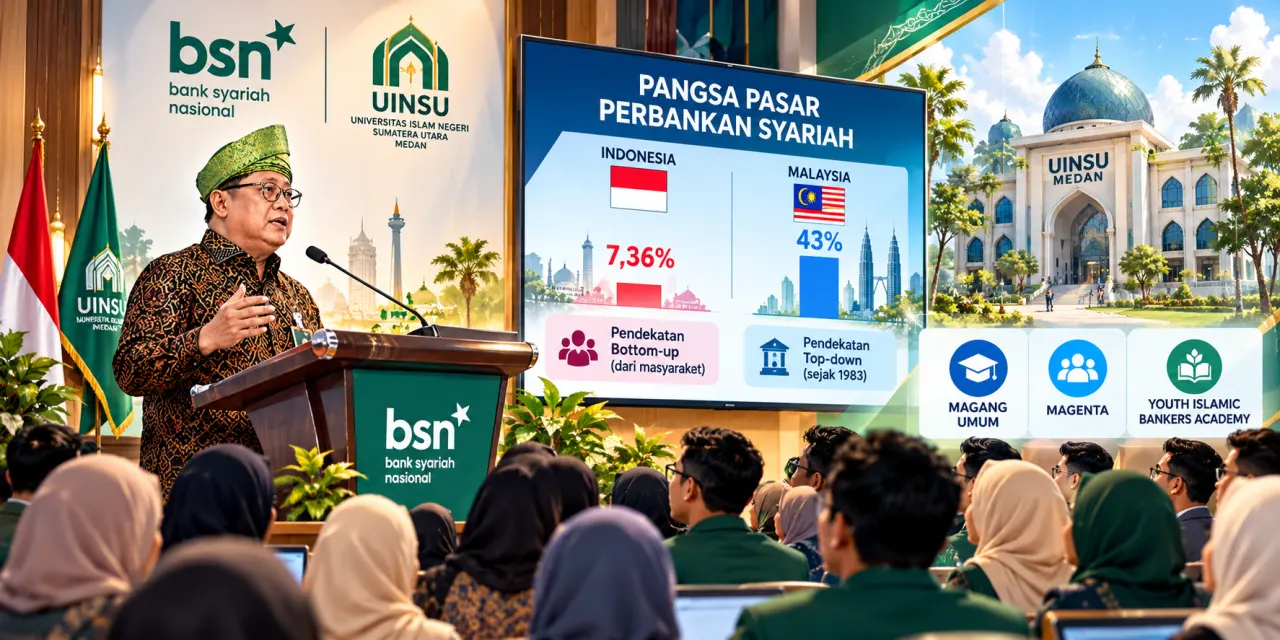 Gandeng UINSU Medan, Bank BSN Genjot Literasi Keuangan Syariah Generasi Muda
