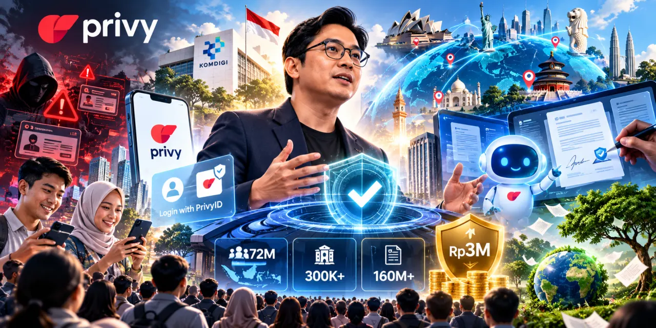 Solusi Maraknya Scam, Ini Strategi Privy Perluas Login with PrivyID hingga Ekspansi Pasar Global