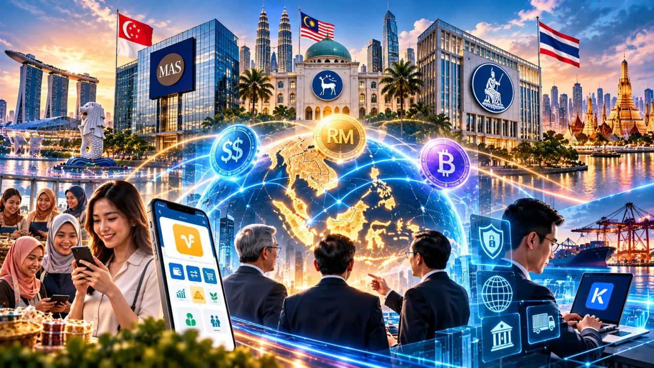 Singapura, Malaysia, dan Thailand Sepakati Standar Uang Digital Lintas Negara