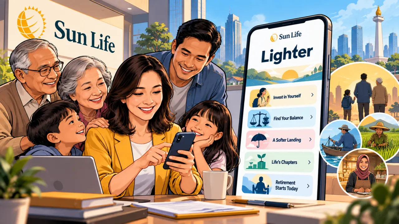 Sun Life Luncurkan Lighter, Solusi Keuangan Digital untuk Generasi Sandwich