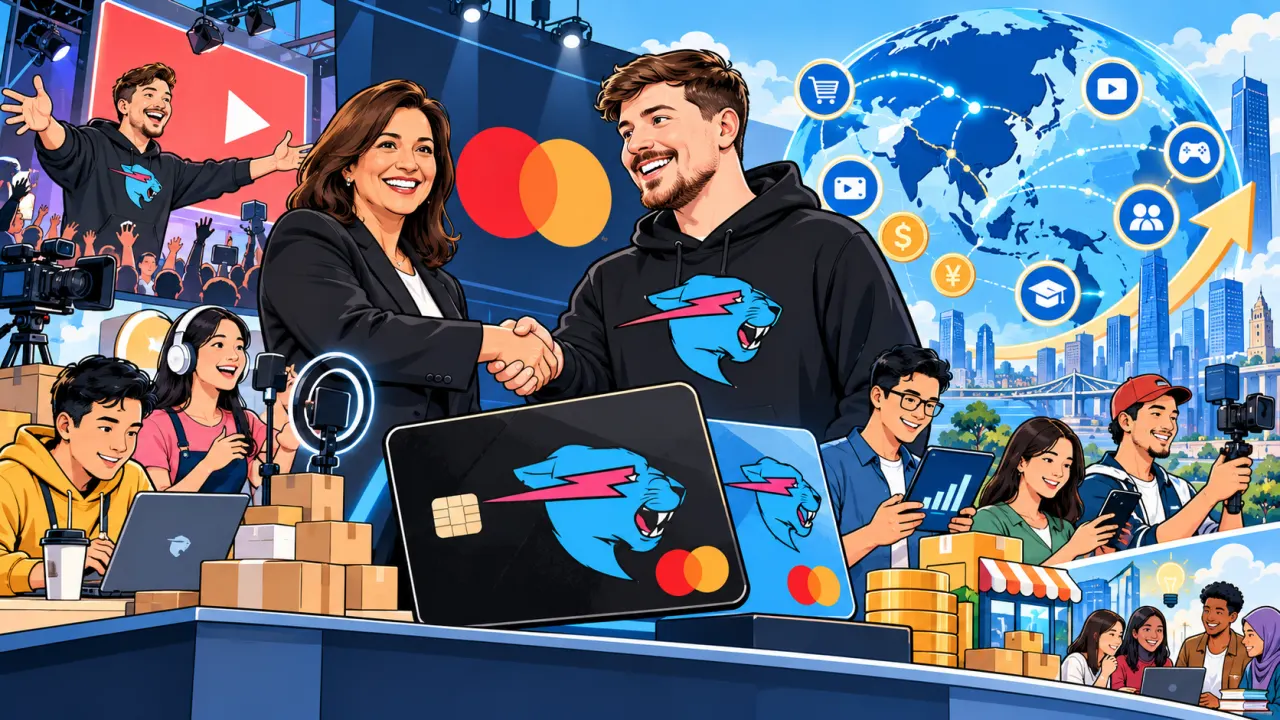 Mastercard Gandeng Beast Industries Milik MrBeast Hadirkan Kartu Co-Brand dan Edukasi Finansial