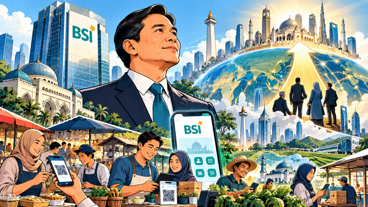 Dorong National Pride, BSI Pasang Target Masuk Top 5 Bank Syariah Dunia pada 2030