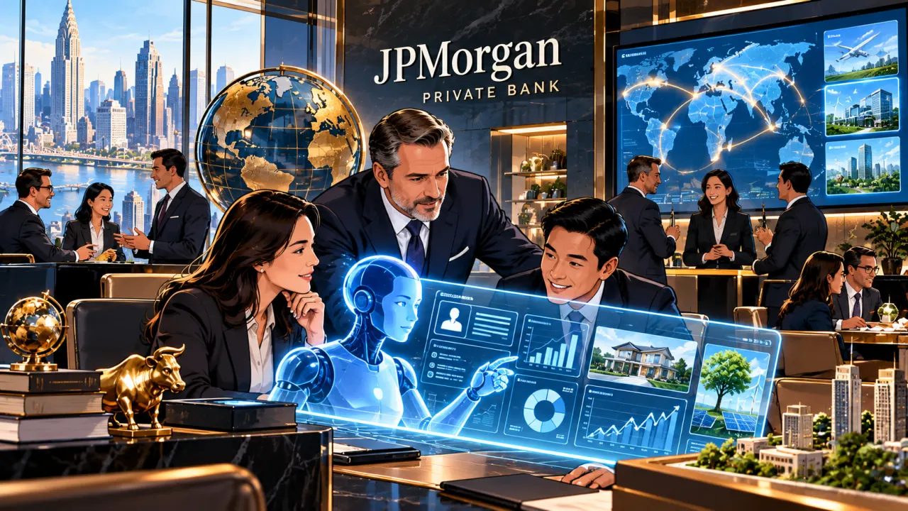 JPMorgan Private Bank mengintegrasikan AI untuk mempercepat riset investasi, menyederhanakan administrasi, dan meningkatkan produktivitas penasihat keuangan.