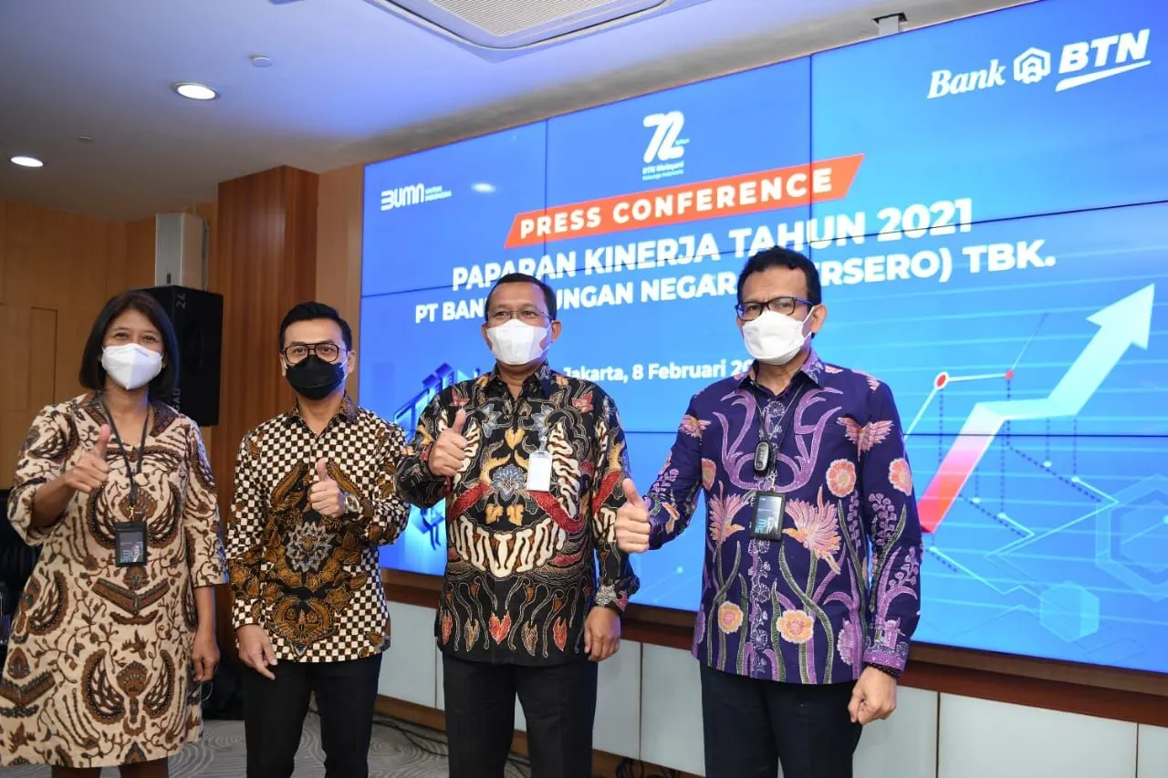 Keberhasilan transformasi digital Bank BTN hasilkan kinerja positif sepanjang 2021