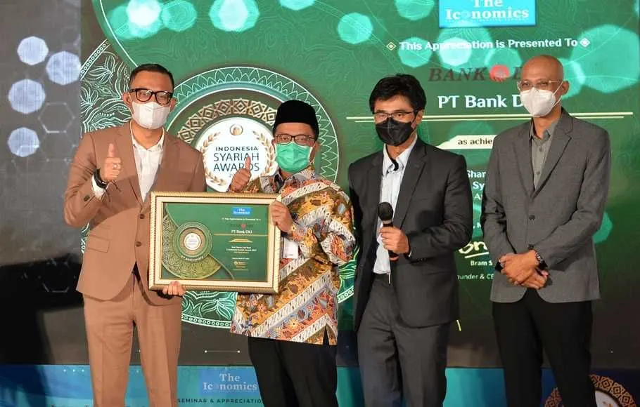 Kinerja unit syariahnya moncer, Bank DKI raih penghargaan Indonesia Syariah Award 2022
