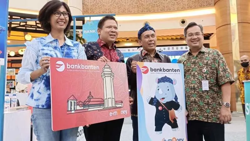 Dukung inklusi keuangan, Bank Mandiri dan Bank Banten sinergi co-branding e-money