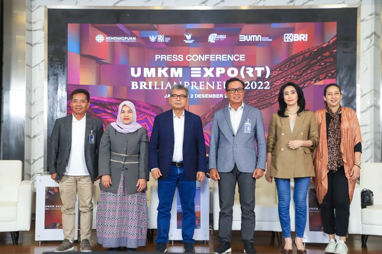 BRI targetkan BRI UMKM EXPO(RT) BRILianpreneur 2022 bukukan transaksi di atas Rp1 triliun