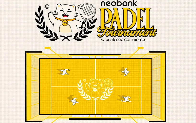 Gelar Turnamen Padel, Bank Neo Commerce Bidik Kaum Muda urban