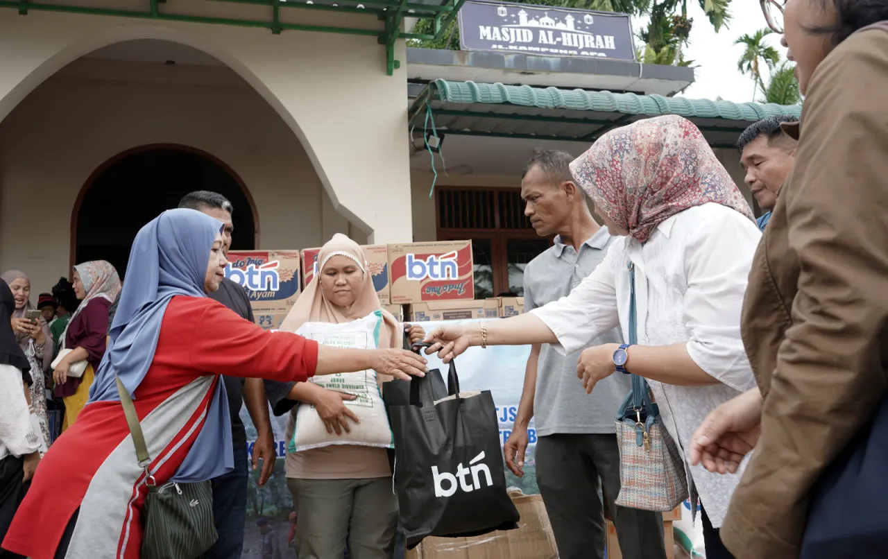 BTN Turun ke Garis Depan Bencana Sumatera, Salurkan Bantuan Rp13,17 Miliar