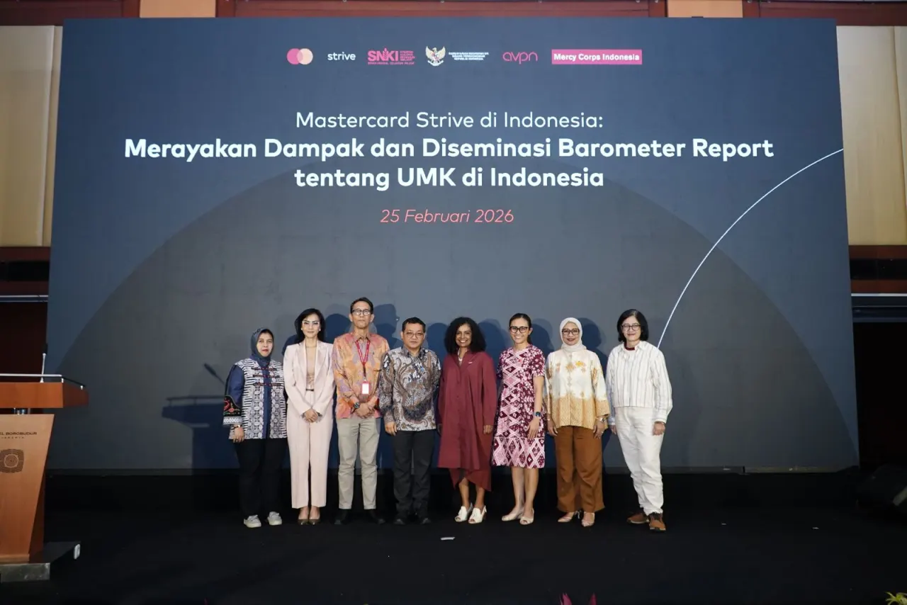 Hanya 20% UMK Akses Kredit Formal, Mastercard Strive Genjot Pendampingan dan Permodalan