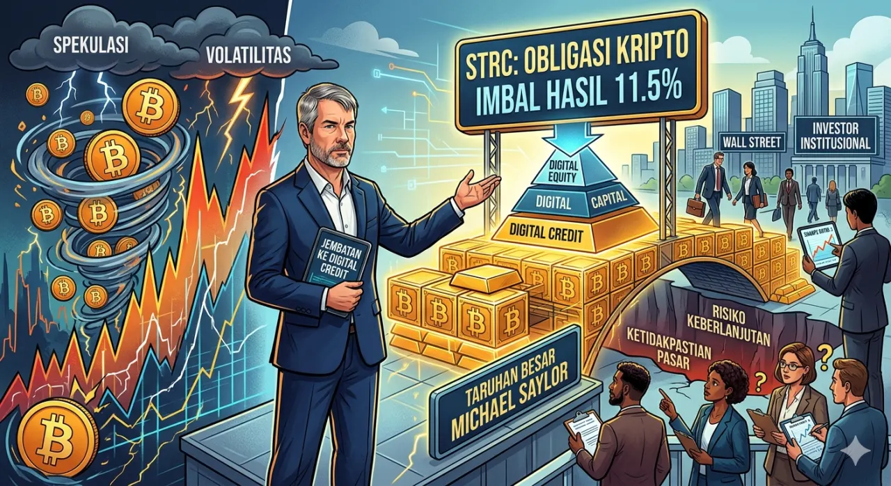 Michael Saylor Dorong “Digital Credit” Jadi Mesin Uang Baru dan Masa Depan Keuangan