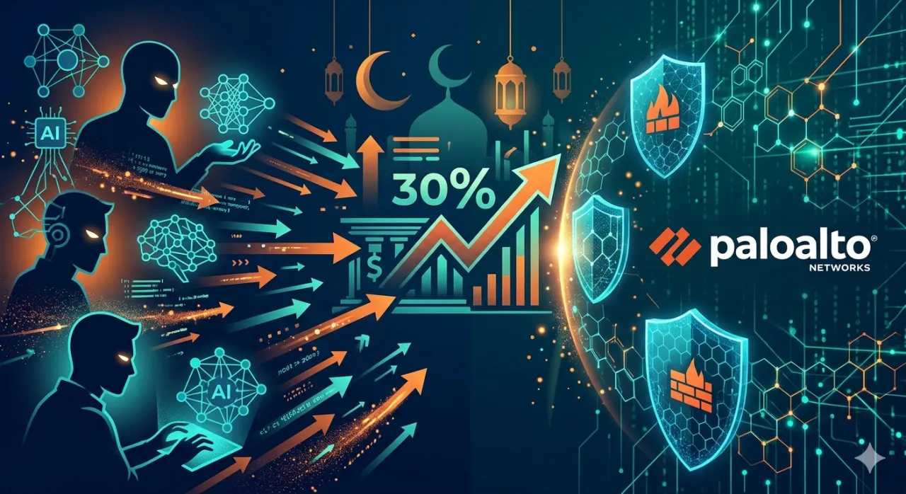 Palo Alto Networks Ungkap Serangan Siber Naik 30% Saat Lebaran, AI Jadi Senjata Baru Penipu