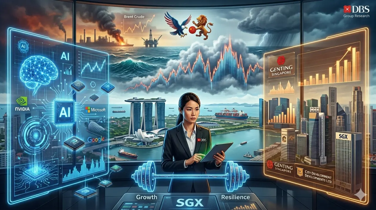 DBS Andalkan Saham AI dan Value Stocks Saat Bursa Singapura Diproyeksi Bergerak Fluktuatif