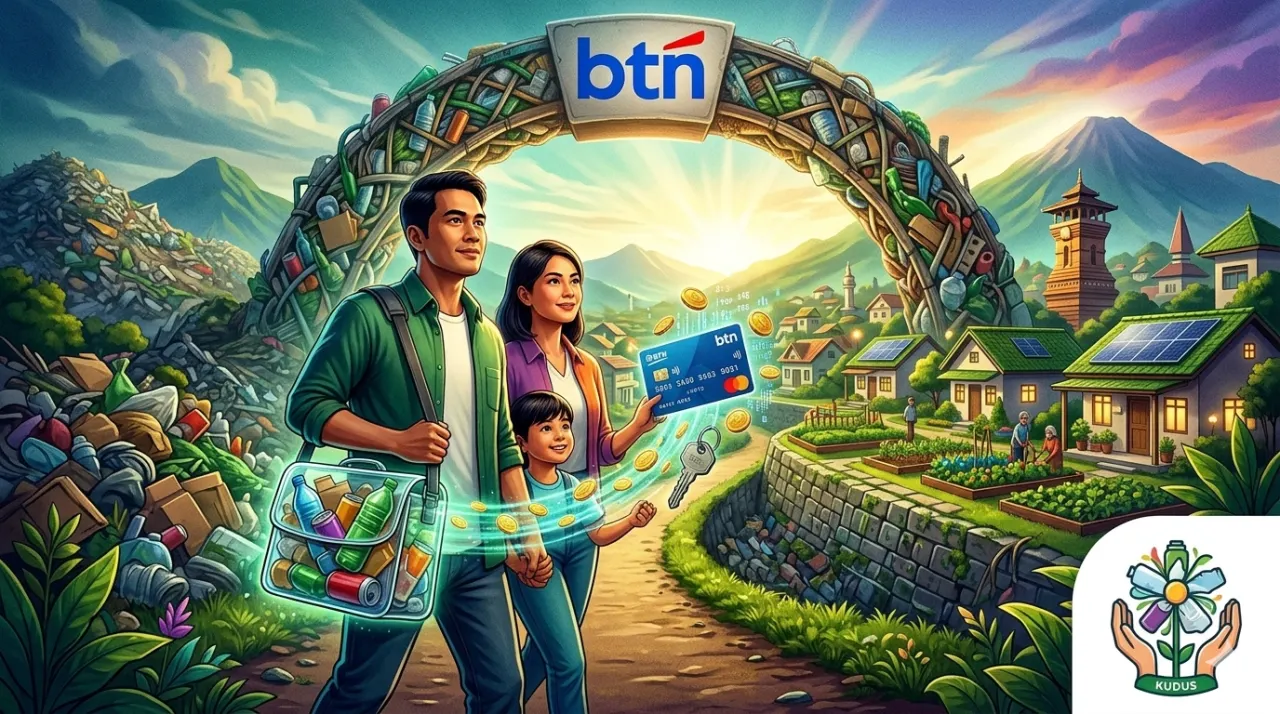 BTN Gandeng Bank Sampah Kudus Perkuat ESG dan Ekonomi Sirkular