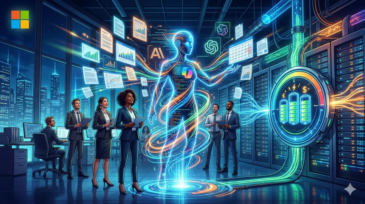 Biaya Komputasi Melonjak, Microsoft Terapkan Tarif Pay-as-You-Go untuk AI Agent