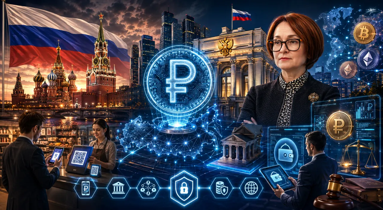 Kesiapan Infrastruktur Tuntas, Bank Sentral Rusia Operasikan Rubel Digital September 2026