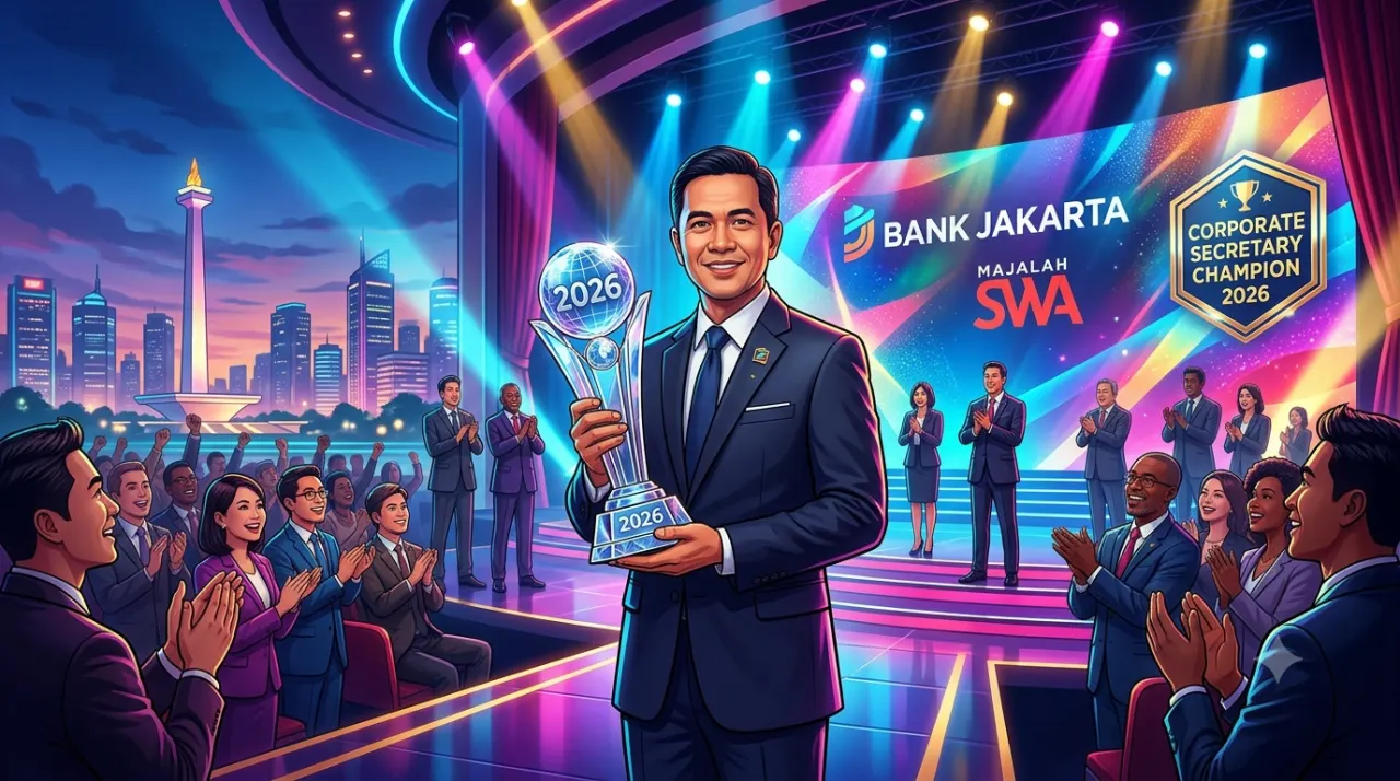 Bank Jakarta Boyong Penghargaan Corporate Secretary Champion 2026
