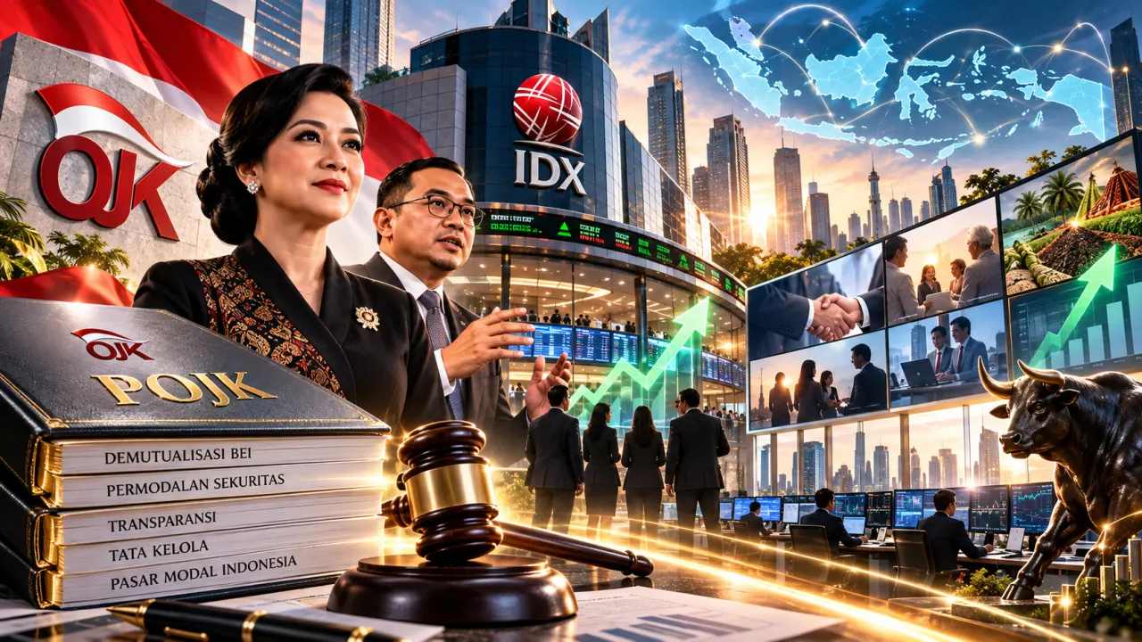Perkuat Tata Kelola Pasar Modal, OJK Atur Demutualisasi BEI dan Permodalan Sekuritas