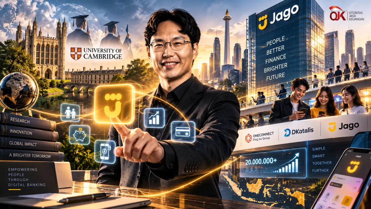Nicholas Tan Yanming, Doktor Cambridge Warga Singapura Kini Nakhodai Retail Bank Jago