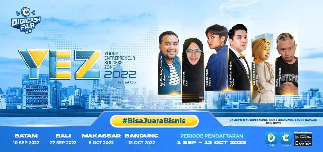 Bank BJB gelar kompetisi entrepreneur muda YEZ 2.0, hadiahnya bisa untuk modal usaha