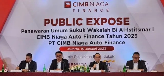 CIMB Niaga Finance terbitkan Sukuk Wakalah Bi Al-Istitsmar I sebesar Rp1 triliun