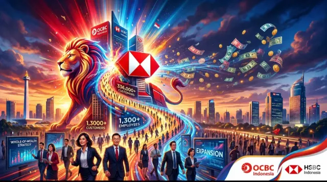 OCBC Akuisisi Bisnis Wealth HSBC: Strategi Besar Kuasai Segmen Nasabah Kaya