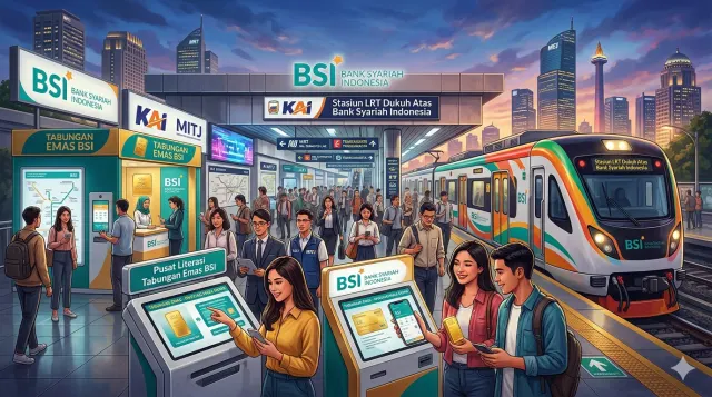 Bukan Sekadar Branding, BSI Incar Literasi Keuangan Syariah Naming Rights Stasiun LRT Dukuh Atas