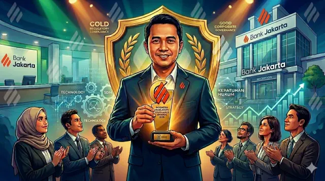 Konsisten Terapkan Tata Kelola, Bank Jakarta Raih Gold Regulatory Compliance Award 2026