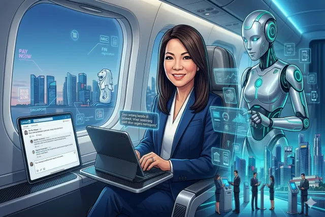 CEO DBS Tan Su Shan Respons Keluhan Nasabah Langsung dari Dalam Pesawat