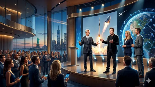 JPMorgan Gaet Nasabah Kaya Lewat IPO SpaceX Senilai US$75 Miliar