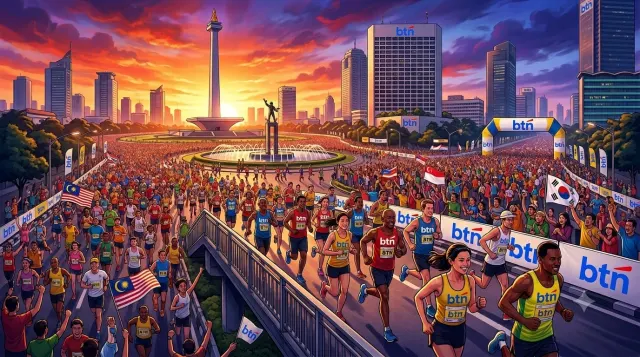 “BTN Jakarta International Marathon 2026” Akan Diikuti 45.000 Peserta dari 52 Negara