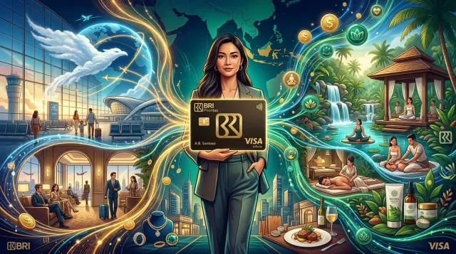 Bidik Nasabah Tajir, BRI-Visa Rilis Kartu Kredit “Infinite Prioritas” Berbasis Personalisasi Data